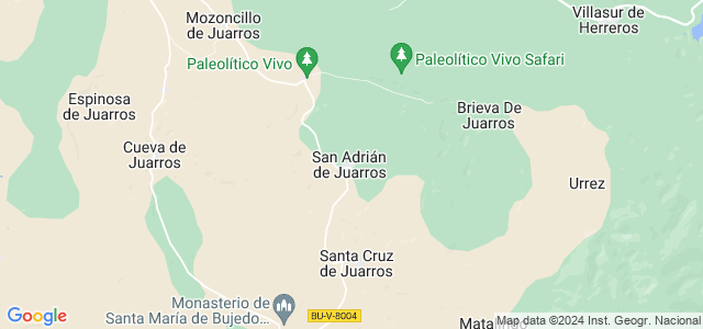 Mapa de San Adrián de Juarros