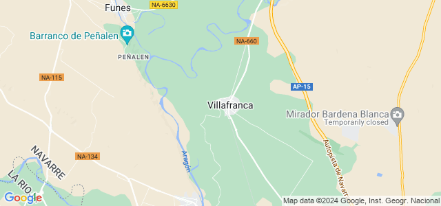 Mapa de Villafranca