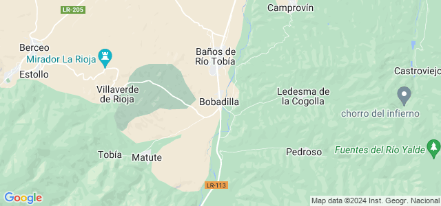 Mapa de Bobadilla