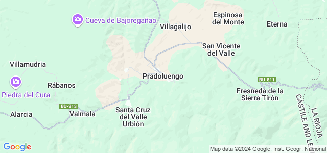 Mapa de Pradoluengo