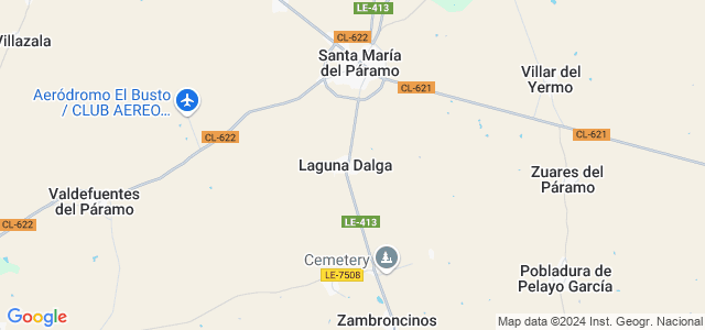 Mapa de Laguna Dalga