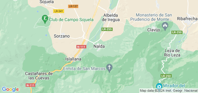 Mapa de Nalda