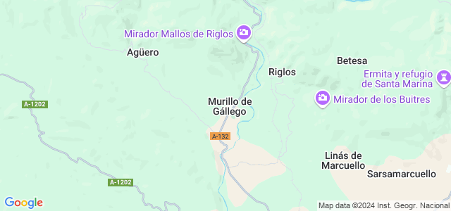 Mapa de Murillo de Gállego