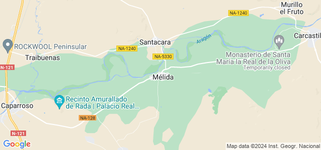 Mapa de Mélida