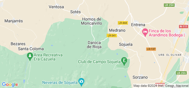 Mapa de Daroca de Rioja