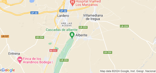 Mapa de Alberite