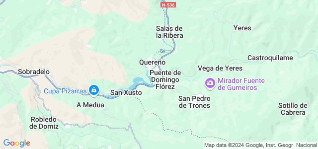 Mapa de Puente de Domingo Flórez