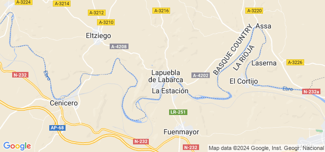Mapa de Lapuebla de Labarca