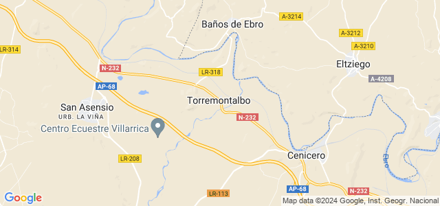 Mapa de Torremontalbo