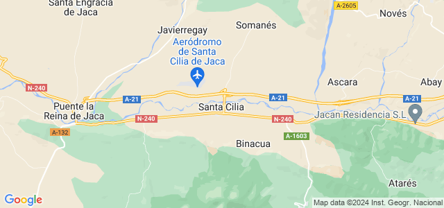 Mapa de Santa Cilia