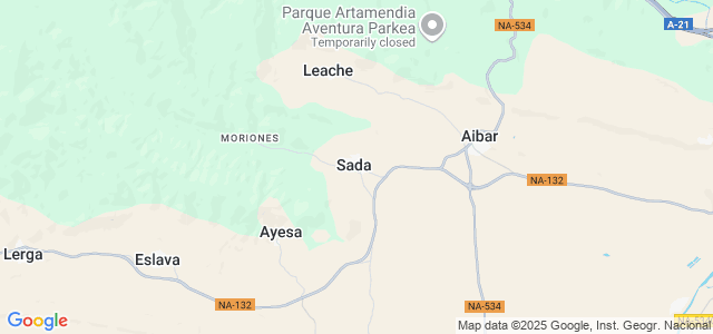 Mapa de Sada