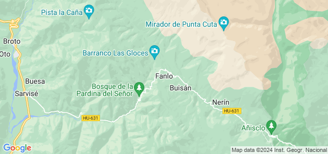 Mapa de Fanlo
