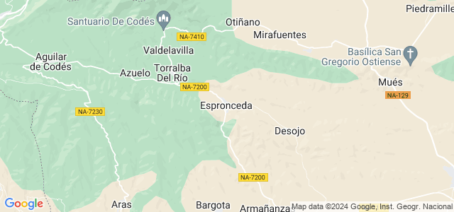 Mapa de Espronceda