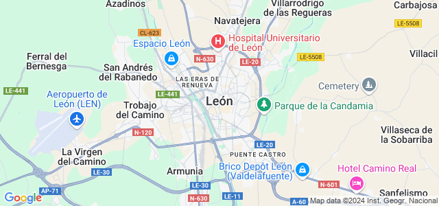 Mapa de León