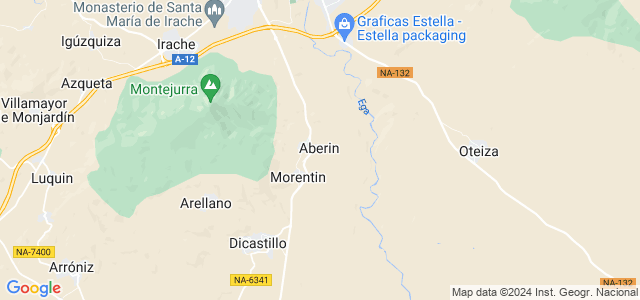 Mapa de Aberin