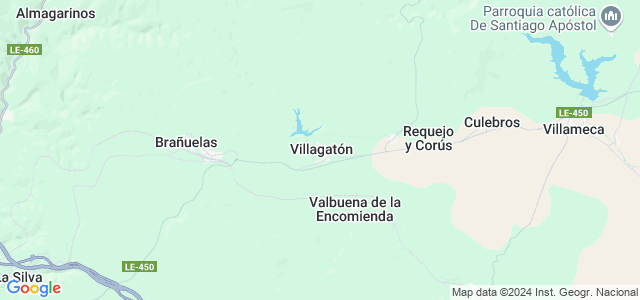 Mapa de Villagatón