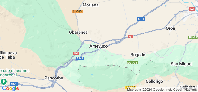 Mapa de Ameyugo