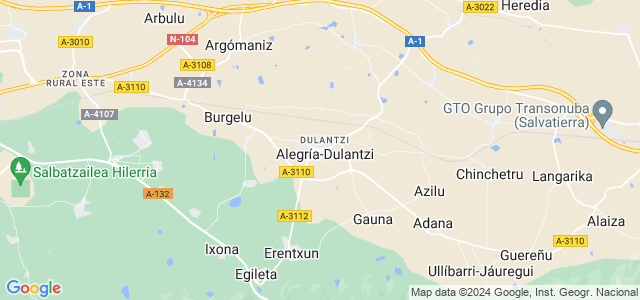 Mapa de Alegría-Dulantzi