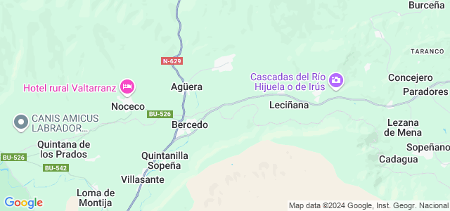 Mapa de Merindad de Montija