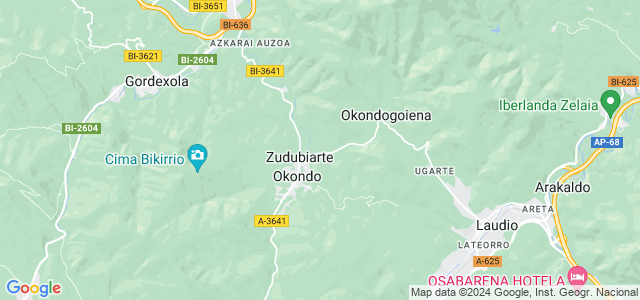 Mapa de Okondo