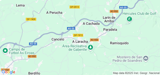 Mapa de Laracha